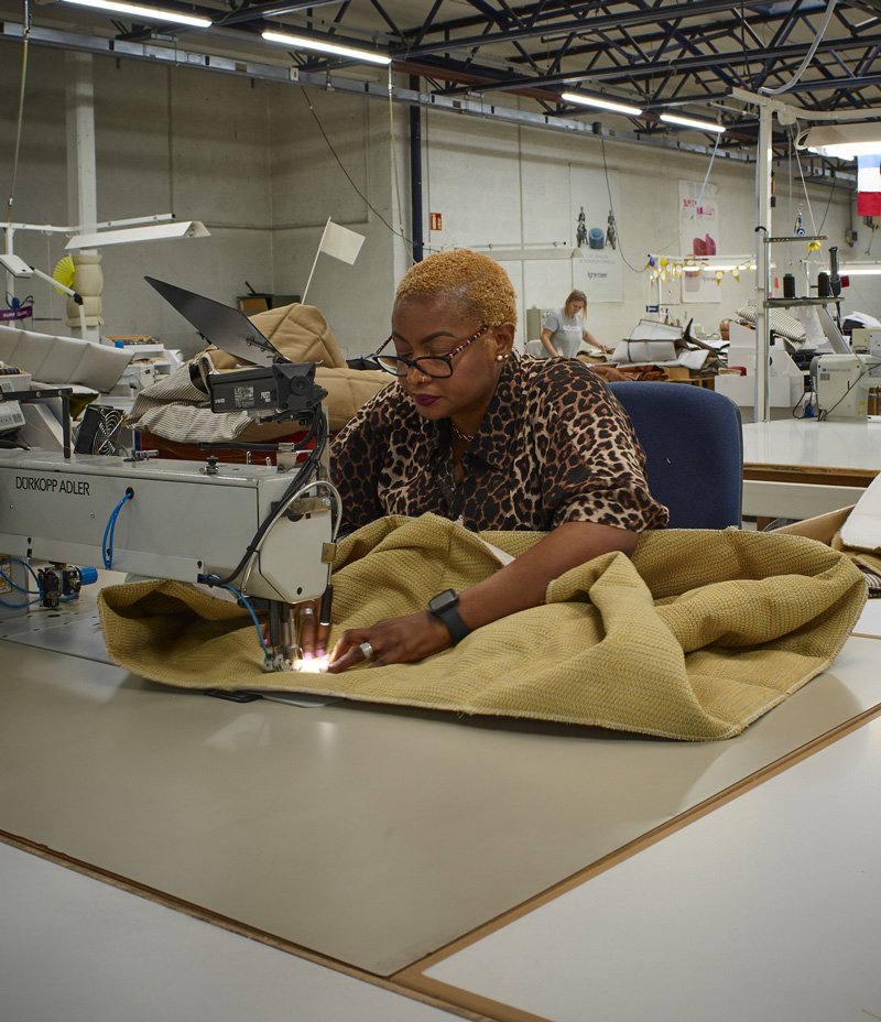 Dans l’atelier avec Ghylaine Vieux